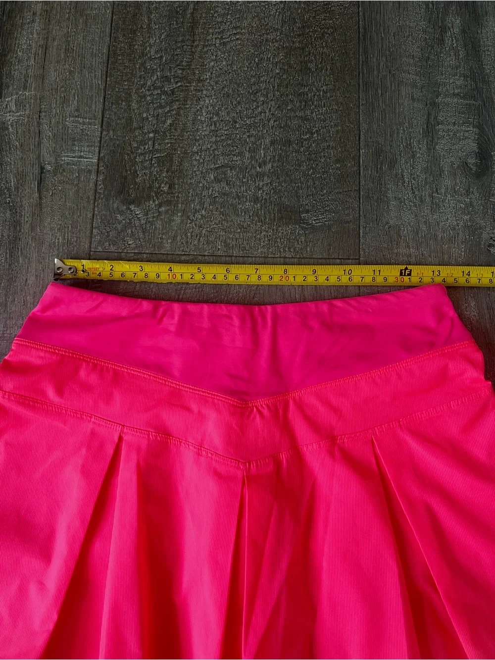 Lululemon Ivivva Girls Pleated Active Skort - Hot Pink Size 14